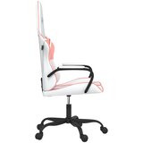  Igraća stolica bijelo-ružičasta od umjetne kože | shoptok.hr