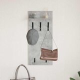  Vješalica za kapute na zidu Zidne Betonski sivi 40 x 10 x 90 cm | Eponuda.ba