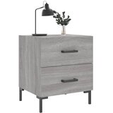  Noćni ormarići 2 kom boja hrasta 40x35x47,5cm konstruirano drvo | shoptok.hr