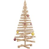  Božićna drvca KOTKA 120 cm Masivna borovina Prirodna | shoptok.hr