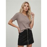 Sinsay Rebrasta bluza s bisernim gumbima od viskoze Cijene