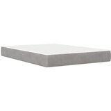  Okvir kreveta s madracem Zidne 2 pcs Svijetlo siva Baršun - Svjetlosiva 160 x 200 cm | shoptok.hr