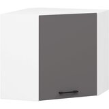 AKORD Oliwia Kuhinjska Viseča Omarica, Bela/Grafitno Siva, (5000333160) | Shoptok.si