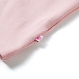  Dječja haljina s vezicom svjetloružičasta 140 | shoptok.hr
