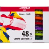 Amsterdam Komplet akrilnih barv 48x20 ml | Shoptok.si