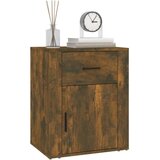 vidaXL Noćni ormarić dimljenog hrasta 50x36x60cm od konstruiranog drva | shoptok.hr