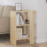  Knjižna polica Sonoma hrast 52 x 25 x 71,5 cm Konstruiran les, (5000136072) | Shoptok.si
