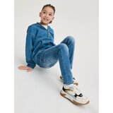 Reserved elastične kavbojke slim - modra Cene