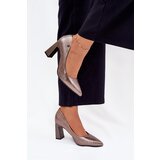VINCEZA Women's Heels On A Block | ePonuda.com