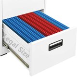 vidaXL arhivska omarica bela 46x62x72,5 cm jeklo | Shoptok.si