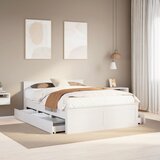  Okvir kreveta bez madraca s uzglavljem 150x200 cm od borovine | shoptok.hr