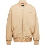 Tommy Jeans Prijelazna jakna pijesak / tamno plava / crvena / bijela Cijene