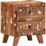 Furnova Nočna omarica 40x32x46 cm masivni les obnovljen, (21927603) | Shoptok.si