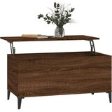 vidaXL Stolić za kavu boja hrasta 90 x 44,5 x 45 cm konstruirano drvo | shoptok.hr