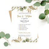  Poročna vabila cvetlična PORCVE 102 | Shoptok.si