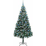  Umjetno božićno drvce Zelena 210 cm PVC i Čelik i Plastika | shoptok.hr