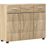  Kreveta s policom FLORIN Sonoma hrast 88,5 x 30,5 x 73 cm | shoptok.hr