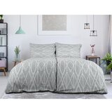 B.E.S. Siva posteljina za krevet za jednu osobu od krepa 140x200 cm Gray Stripes – | shoptok.hr
