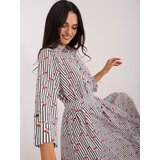 LAKERTA Dress-LK-SK-509673-1.41X-white-black | Shoptok.si