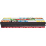 Police na zidu Zidne Šareni 40 x 20 x 6 cm Čvrsto drvo manga | shoptok.hr