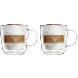 Set od 2 šalice s dvostrukim stijenkama Geo, 330 ml