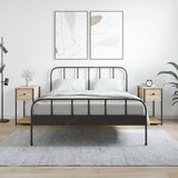  Noćni ormarići 2 kom boja hrasta 30x60x60 cm konstruirano drvo | shoptok.hr