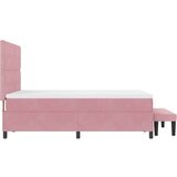  s opruga kutije Ružičasta 200 x 160 cm Baršun | shoptok.hr