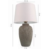 Opviq Stona lampa YL701, 29,5x22x50 cm, Sivo-bijela | Eponuda.ba