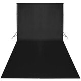 In Studijski set crna pozadina sustav za podršku 600 x 300 cm i svjetla | shoptok.hr