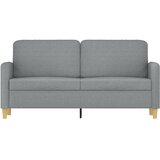  Dvosjed od tkanine svjetlosivi 140 cm | shoptok.hr