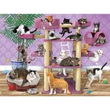 Puzzle 2D/3D - Mačići u neredu / Mačje stablo 63 kom 31x23cm | shoptok.hr