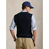 Polo Ralph Lauren Pleteni prsluk mornarsko plava | shoptok.hr