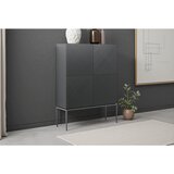 home24 VISOKA KOMODA, črna | Shoptok.si
