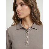 Sinsay Polo majica kratkih rukava s viskoznim vlaknima | shoptok.hr