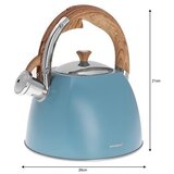Klausberg KB-7499 čajnik sa zviždaljkom 3 L za indukciju – tirkizni | shoptok.hr