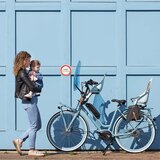 Urban Iki Front Bike Seat Aotake Mint Blue/Aotake Mint Blue | Shoptok.si