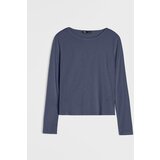 Sinsay Pamučna prugasta bluza s dugim rukavima | shoptok.hr
