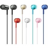 Sony MDR-EX155APR rdeče žične ušesne slušalke z mikrofonom | Shoptok.si