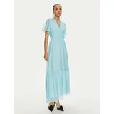 Haveone Poletna obleka AFF-L013 Modra Regular Fit