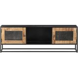 TV ormarić 120 x 30 x 40 cm od grubog drva manga | shoptok.hr