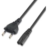 AISENS Kabel Alimentacion Forma 8 CEE7 16 M-C7 H Negro 1,5M, (21090847) | Shoptok.si