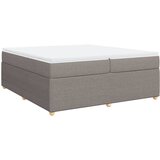 Maison Chic Box spring postelja - Vzmetna postelja z vzmetnico taupe 200x200 cm blago SL24358, (21879855) | Shoptok.si