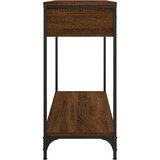  Konzolni stol boja hrasta 100 x 34 5 x 75 cm konstruirano drvo | shoptok.hr