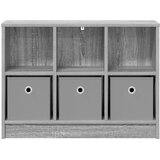  Kreveta s ladicama Siva Sonoma 73,5 x 22,5 x 53,5 cm | shoptok.hr