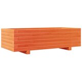  Vrtna sadilica voštano smeđe boje 90x40x26,5 cm od borovine | shoptok.hr