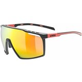 Uvex MTN Perform Black/Red Matt/Mirror Red Cene