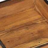  2-delni set pladnjev iz obnovljenega trdnega lesa | Shoptok.si
