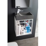 Sapho Tamno sivi betonski umivaonik za WC 40x22 cm Crest – | shoptok.hr