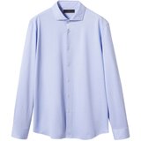 MANGO MAN Srajca 'Travel' svetlo modra | Shoptok.si
