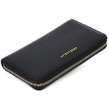 Coccinelle Denarnice 001 METALLIC SOFT Črna Cene